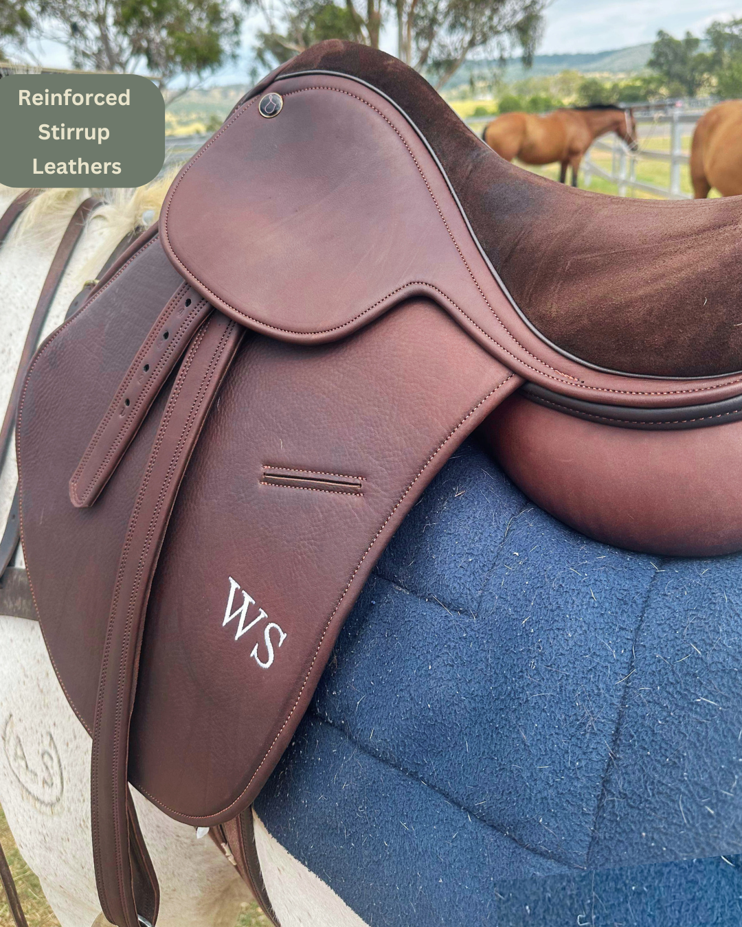 Reinforced Stirrup Leathers